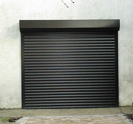 Porte de garage à enroulement