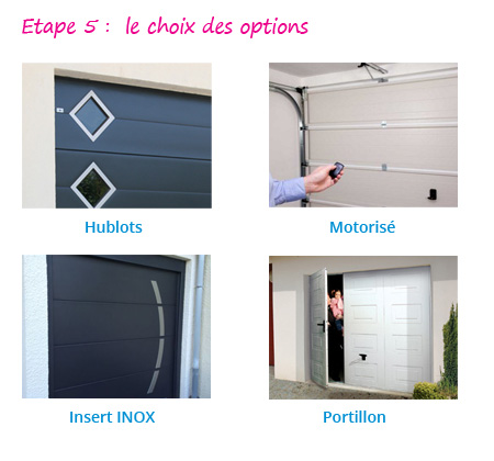 Portes de garage sectionnelles